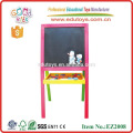 Réduction promotionnelle Colorful Artist Easel Taille 96 * 49.5 * 4.5 cm OEM Magnetic Kids Colorful Easel EZ2008